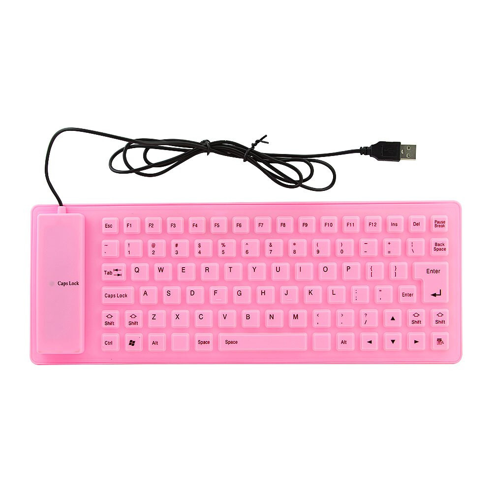 Teclado Flexible De Silicona Fk22b 132